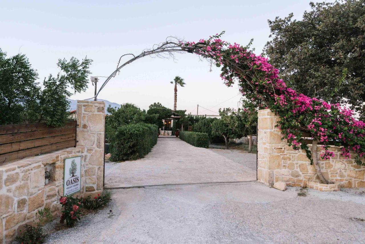 Villa Repsimia With Private Jacuzzi Kokkinos Pirgos Bagian luar foto