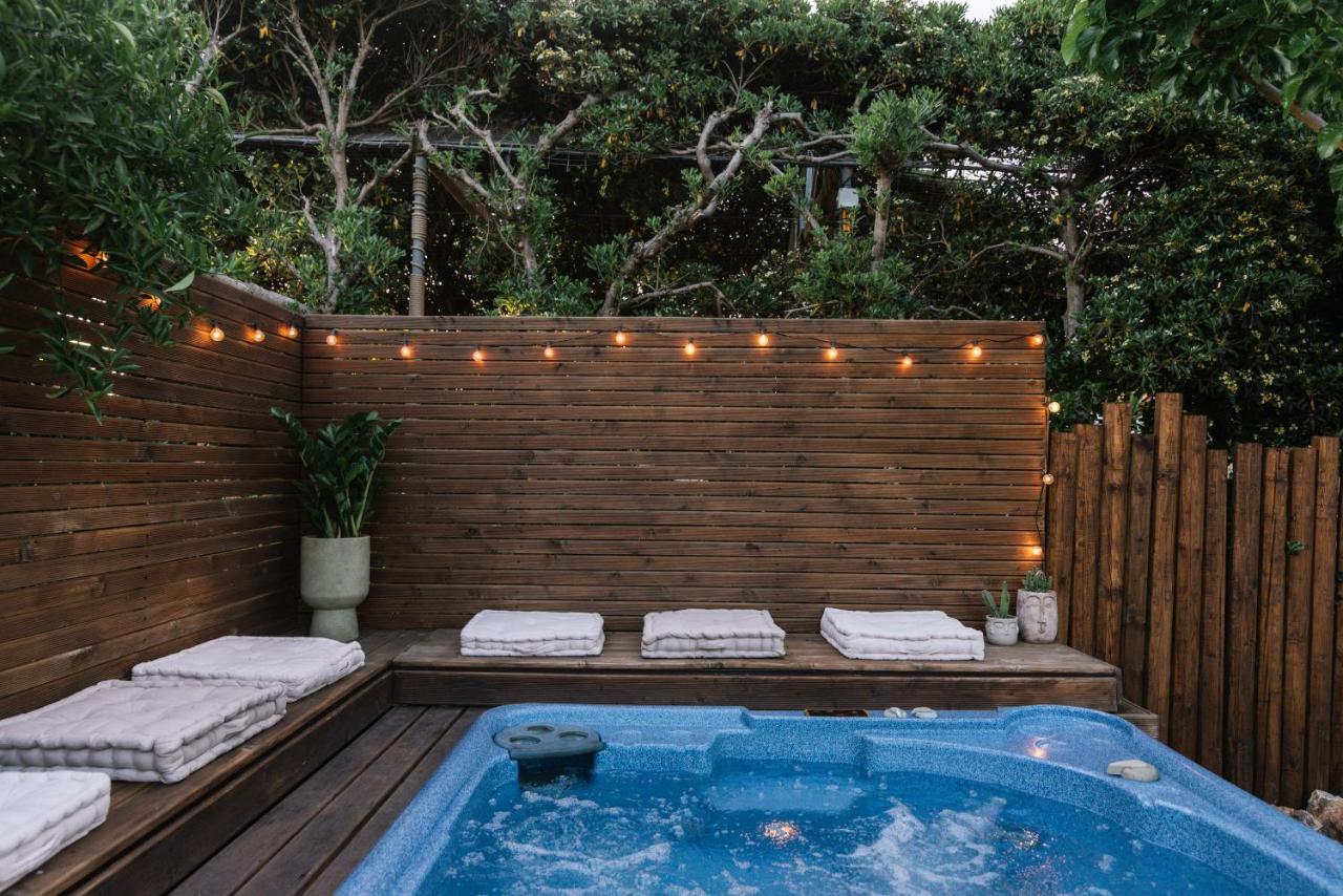 Villa Repsimia With Private Jacuzzi Kokkinos Pirgos Bagian luar foto